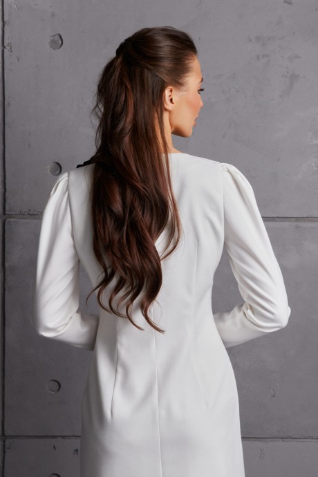 Платье Azzara 941Б белый размер 42-52 #4