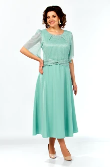 Вечернее платье Azzara 10036 Б бирюза