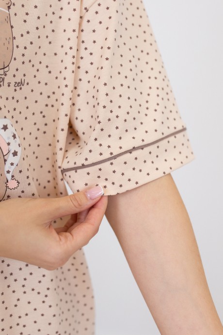 Сорочка Купалинка 40001G бежевый размер 44-56 #4