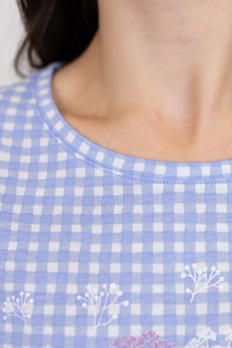 Сорочка Купалинка 666205 клетка размер 46-52 #2