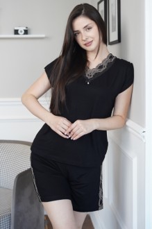 Пижама Купалинка 617400 двойка черный