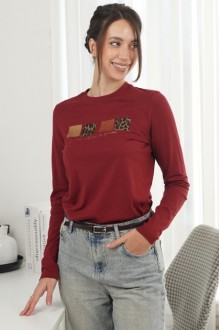 Джемпер (кофта) Купалинка 668243 бордовый