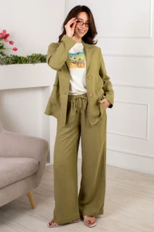 Брюки Купалинка 40600G олива