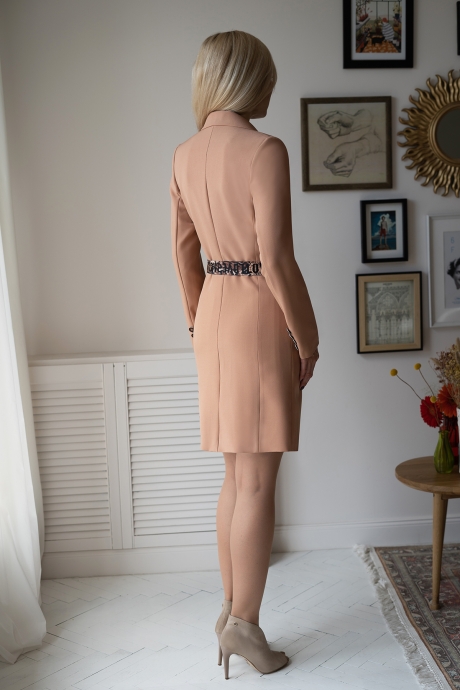 Платье  552К карамельный размер 44-52 #3
