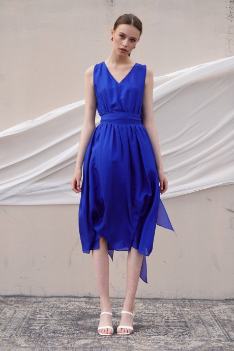 Вечернее платье Colors of PAPAYA 1396а синий размер 40-46 #2
