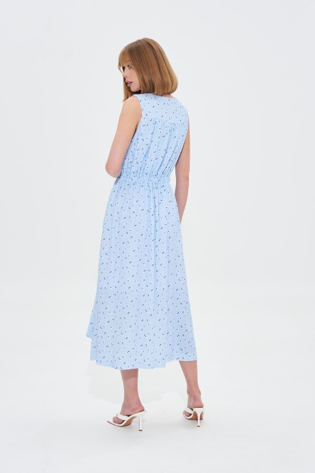Платье MIXAN 5080 голубой размер 42-52 #5