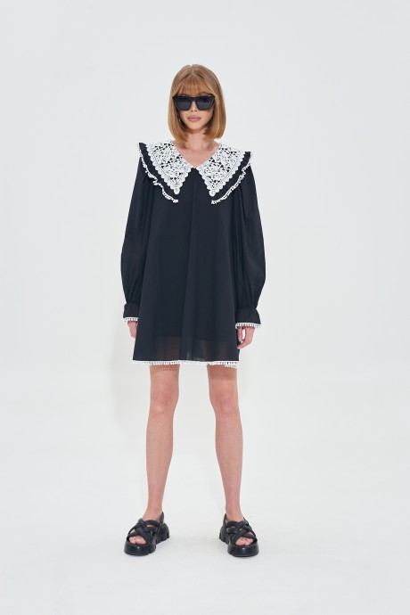 Платье MIXAN 5078 черный размер 42-48 #5