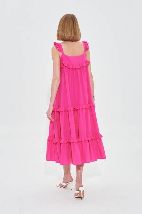 Платье MIXAN 5075 фуксия размер 42-52 #6