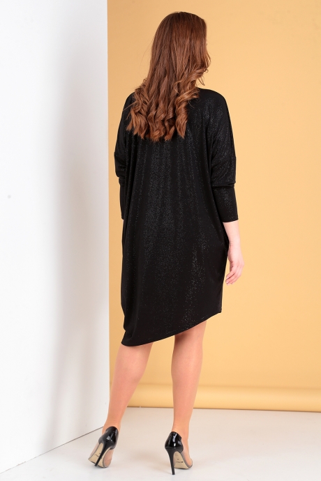 Вечернее платье Лиона-Стиль 729 черный размер 50-54 #2