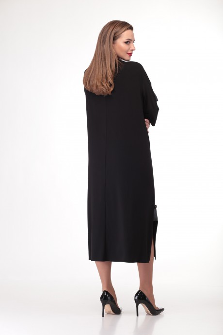 Платье --- В-280 чёрный размер 58-62 #3
