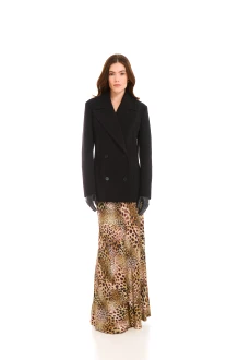 Пальто Elema 1-2135 черное