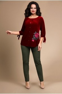 ALANI COLLECTION 642 темно-красный/хаки #1