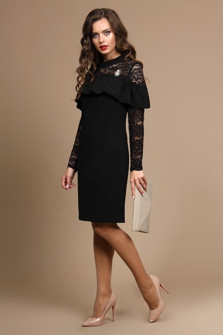 Вечернее платье ALANI COLLECTION 622 черный размер 46-50 #1