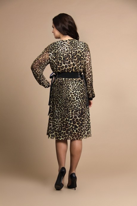 Платье ALANI COLLECTION 651 леопард размер 52-56 #2