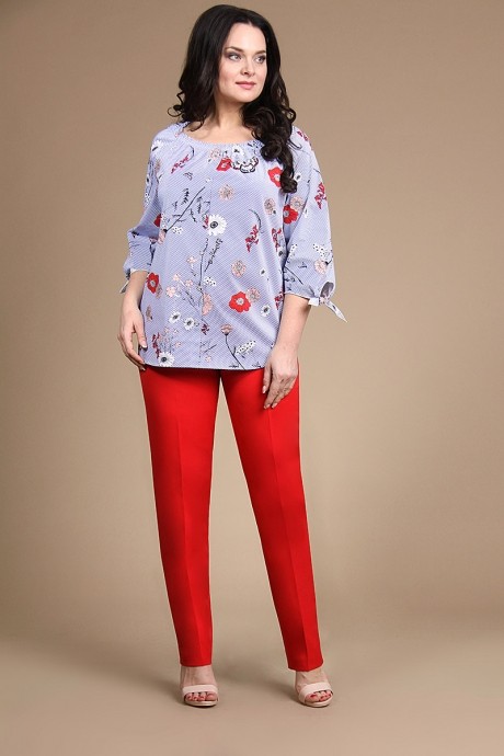 ALANI COLLECTION 736 светло-голубая полоска #1