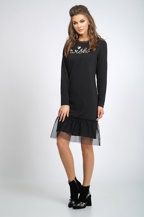 Платье ALANI COLLECTION 804 черный размер 42-54 #1