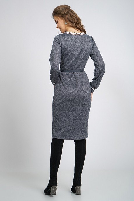 Платье ALANI COLLECTION 807 джинсовый оттенок размер 44-48 #2