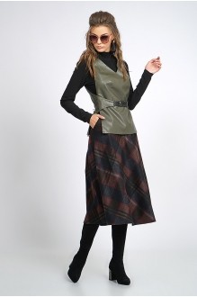 ALANI COLLECTION 803 хаки+крупная клетка №2 #1