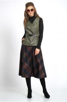 ALANI COLLECTION 803 хаки+крупная клетка №2 #2