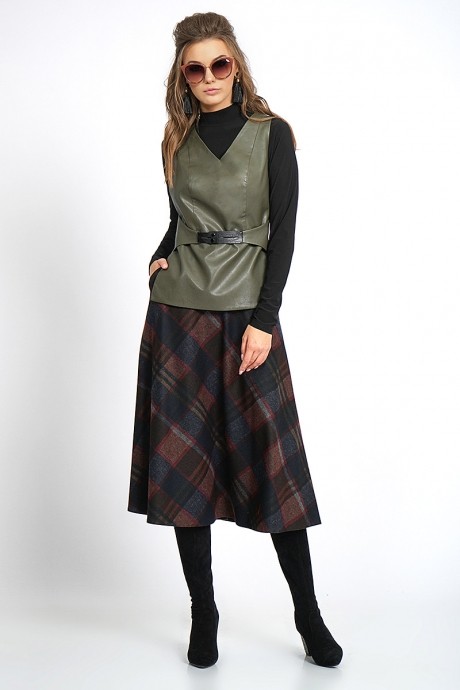 ALANI COLLECTION 803 хаки+крупная клетка №2 #2