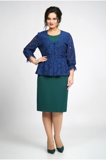 ALANI COLLECTION 827 изумруд+василек #2