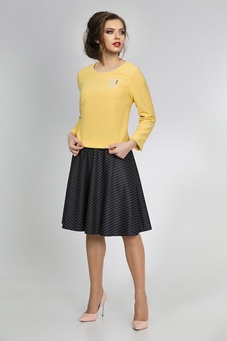 ALANI COLLECTION 910 т.синий рыжая полоска #2