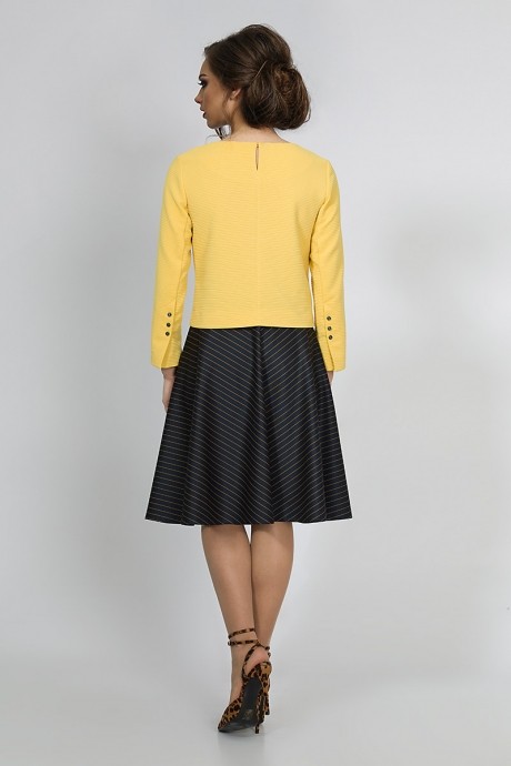 ALANI COLLECTION 910 т.синий рыжая полоска #4