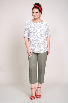 ALANI COLLECTION 933 молоко+хаки #2