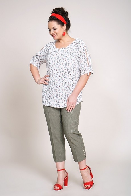 ALANI COLLECTION 933 молоко+хаки #1