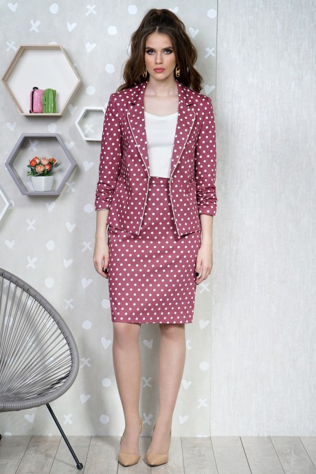 Костюм/комплект ALANI COLLECTION 1320 3-ка розовый размер 46-50 #4