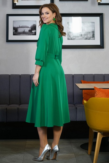 Платье ALANI COLLECTION 1625 зелёный размер 44-50 #3