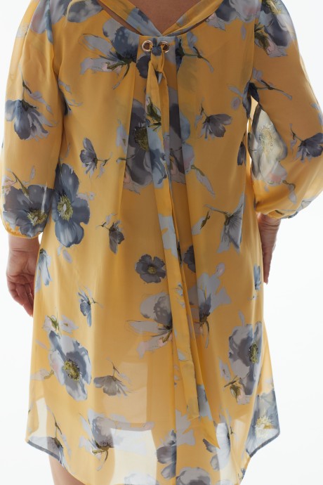 Платье ALANI COLLECTION 1741 желтый размер 52-58 #7