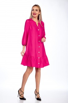 Платье ALANI COLLECTION 1845 фуксия #1