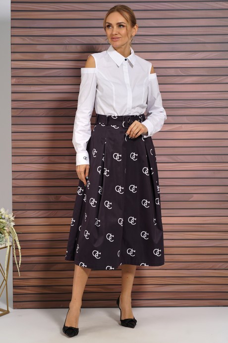 Костюм/комплект ALANI COLLECTION 2065 белый, синий размер 44-52 #2