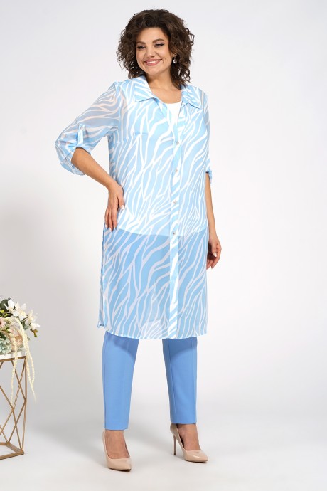 Костюм/комплект ALANI COLLECTION 2087 голубой размер 50-62 #3