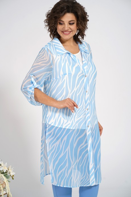 Костюм/комплект ALANI COLLECTION 2087 голубой размер 50-62 #5