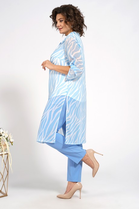 Костюм/комплект ALANI COLLECTION 2087 голубой размер 50-62 #7