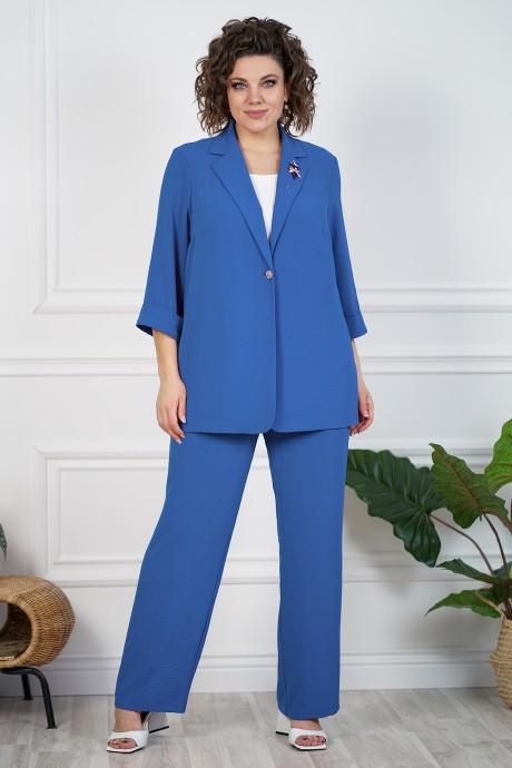 Костюм/комплект ALANI COLLECTION 2100 тройка василёк размер 52-62 #1