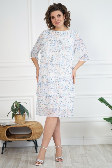 Платье ALANI COLLECTION 2099 белый размер 52-58 #2