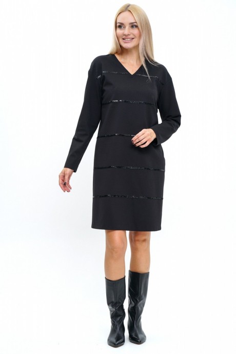 Платье ALANI COLLECTION 2241 черный размер 46-60 #2