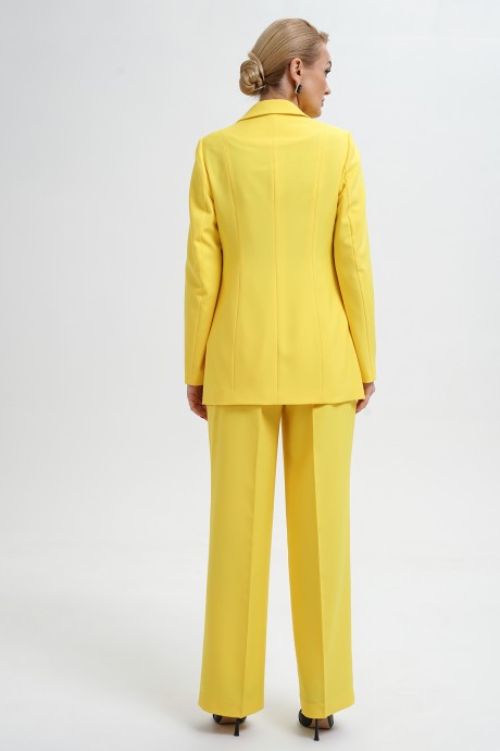 Костюм/комплект ALANI COLLECTION 2281 тройка желтый размер 44-50 #6