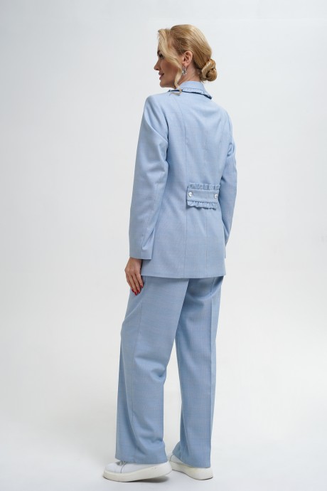 Костюм/комплект ALANI COLLECTION 2273 тройка голубой размер 44-50 #5