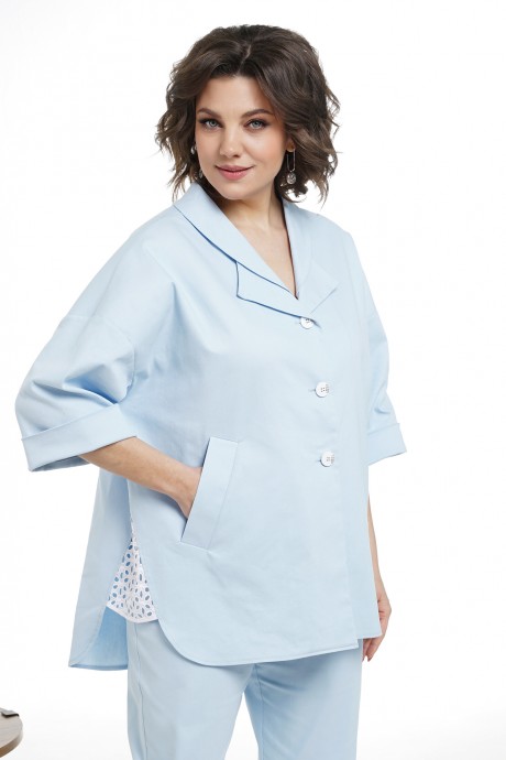 Костюм/комплект ALANI COLLECTION 2332 двойка голубой размер 52-62 #7