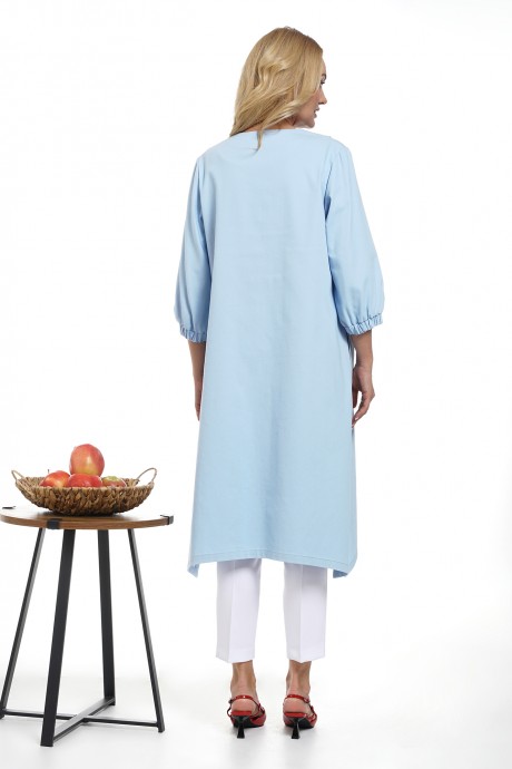 Костюм/комплект ALANI COLLECTION 2328 тройка голубой,белый размер 46-52 #7