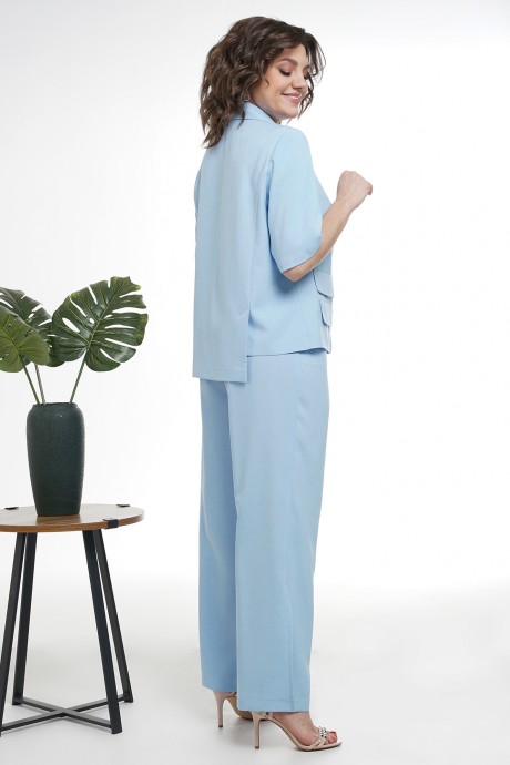Костюм/комплект ALANI COLLECTION 2317 двойка голубой размер 52-60 #5