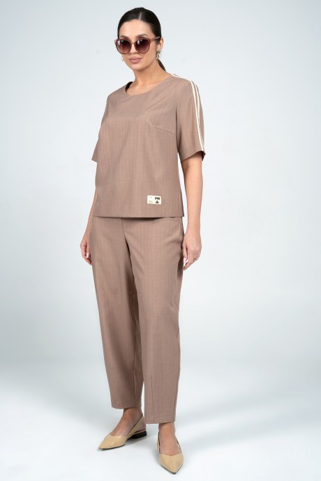 Костюм/комплект ALANI COLLECTION 2316 двойка капучино размер 52-58 #2