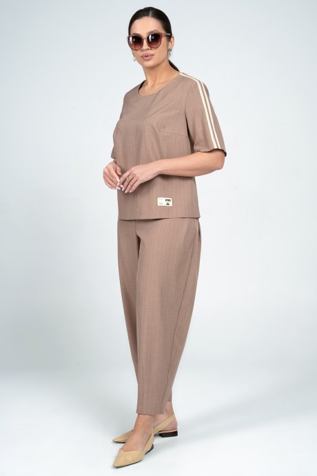 Костюм/комплект ALANI COLLECTION 2316 двойка капучино размер 52-58 #3