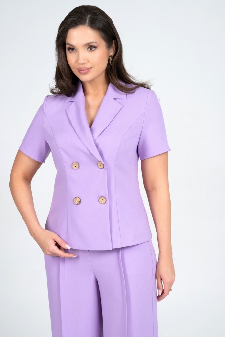 Костюм/комплект ALANI COLLECTION 2344 двойка лаванда размер 44-52 #5