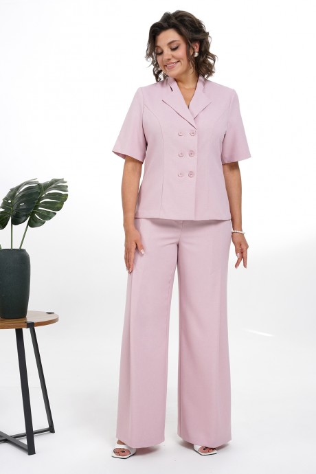 Костюм/комплект ALANI COLLECTION 2334 двойка розовый размер 48-56 #2