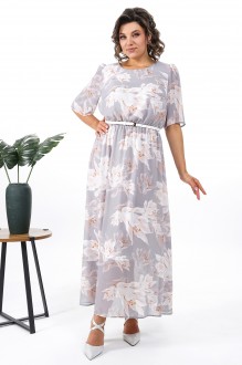 Платье ALANI COLLECTION 2369 серый #1